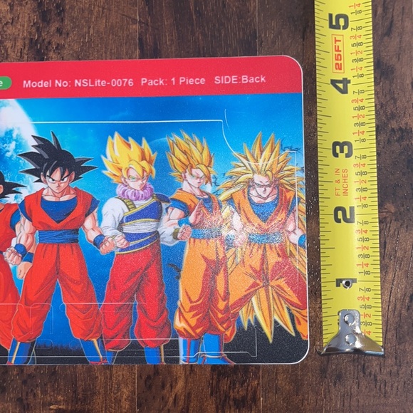 Dragon Ball Z Nintendo Switch Lite full set of skin decal stickers - Picture 6 of 8
